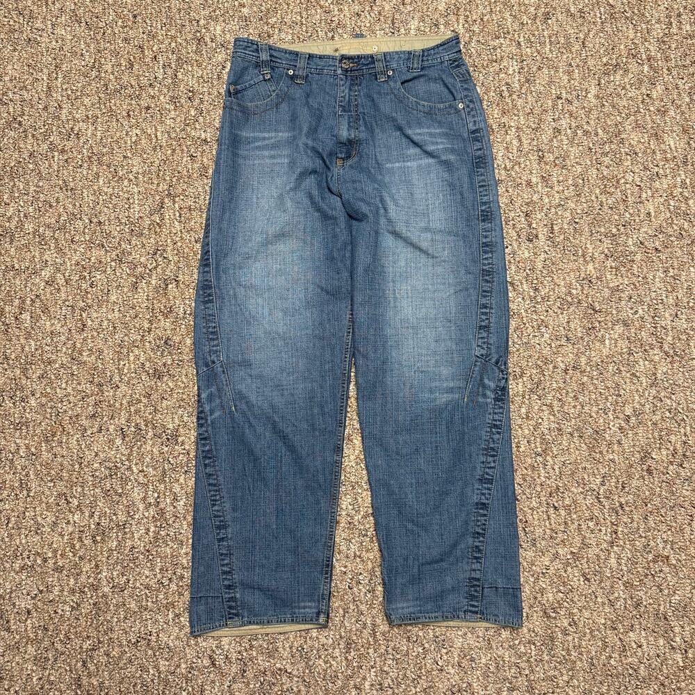 Vintage Koman Y2K Jeans Fade Wide Leg Baggy Hip-Hop Skater Men’s Size 36x32 JNCO